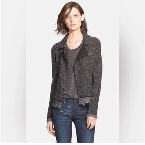 Rag & Bone Melinda Moto Biker Jacket - Medium